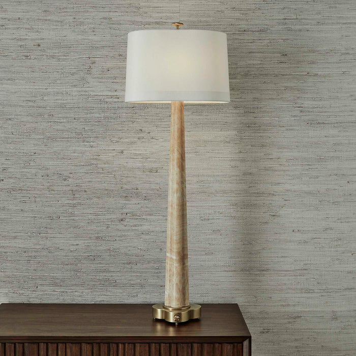 Golden Clover - Buffet Lamp - Brown