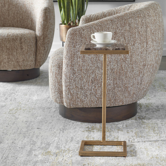 23" Accent Table - Gold