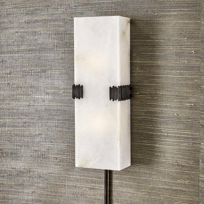 Clasp - 2 Light Sconce - Bronze