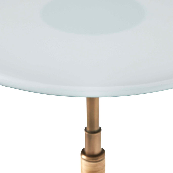 It's A Wrap - Accent Table - Brass