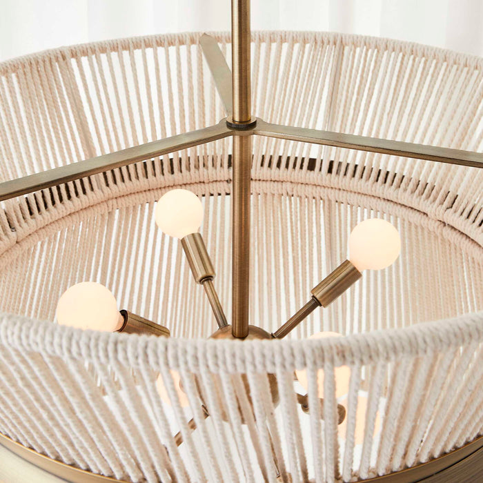 Highly Strung - 8 Light Round Pendant