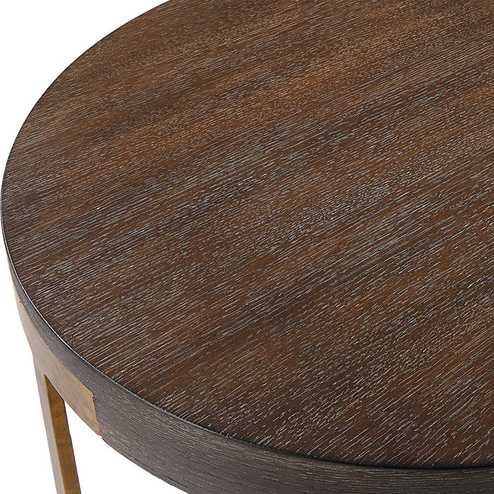 Palisade - Round Wood Side Table