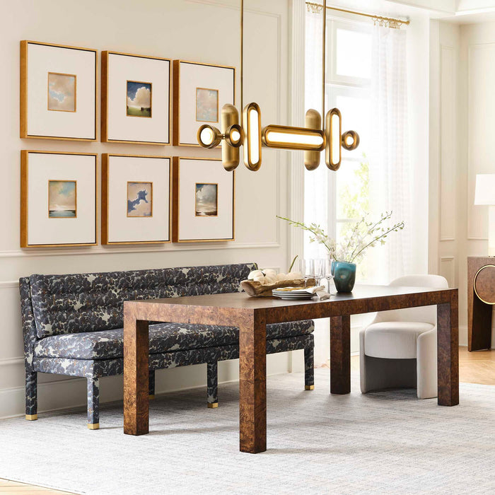 Dot Dash - 12 Light Pendant - Brass