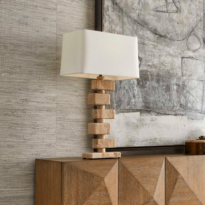 Shuffle - Table Lamp - Brown