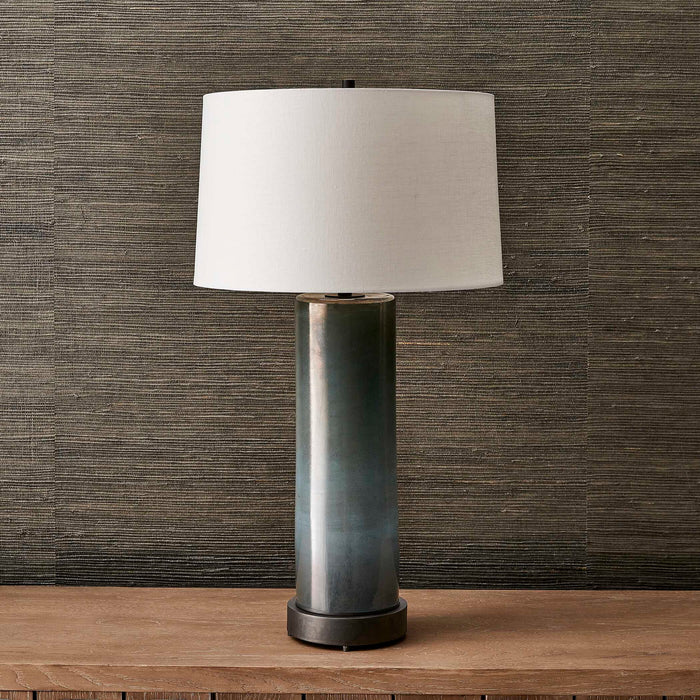 Ocean Eyes - Table Lamp - Blue / Bronze