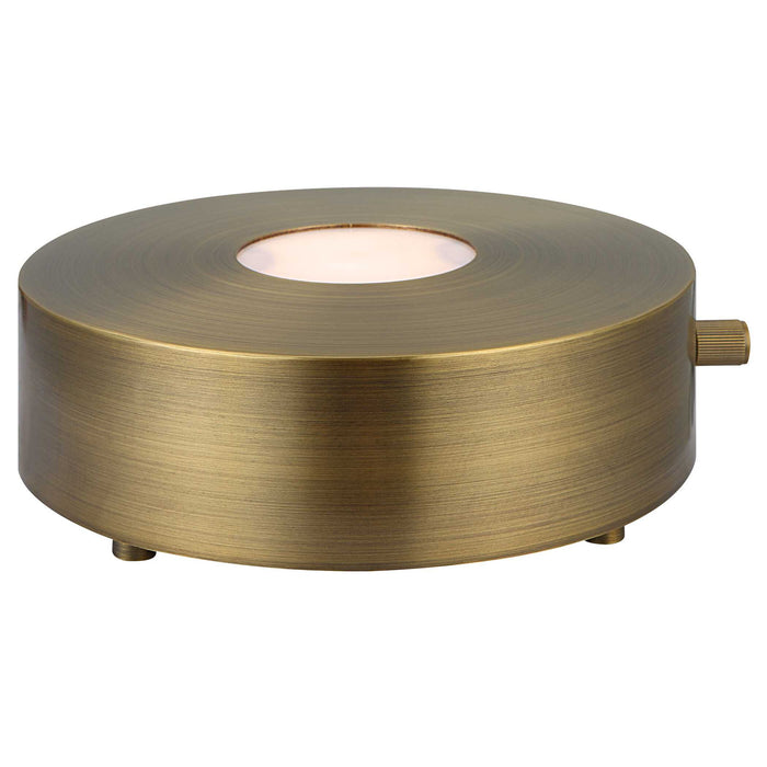 Lighted Plateau - Lamp - Brass