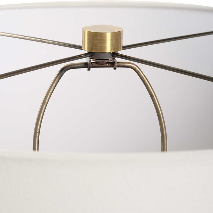 Squash - Table Lamp - Green / White