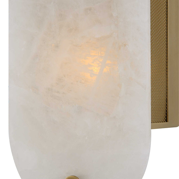 Lustrous - 2 Light Sconce - Brass