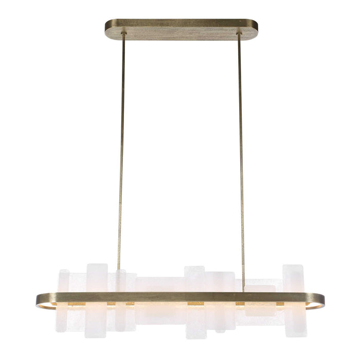 On The Ice - LED Pendant - Brass