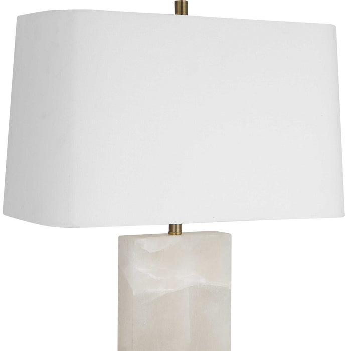 On A Cloud - Table Lamp - Brass / White