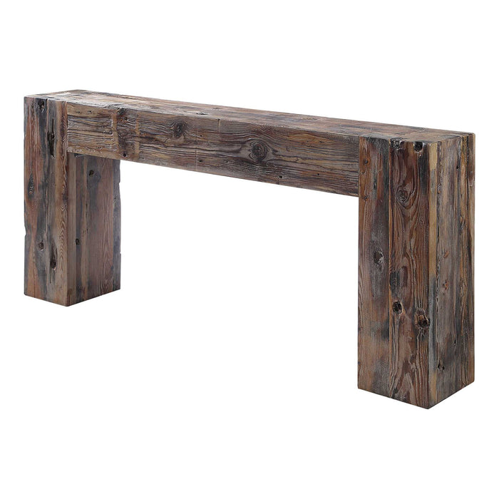 Ivena - Sofa Table - Brown / Woodtone