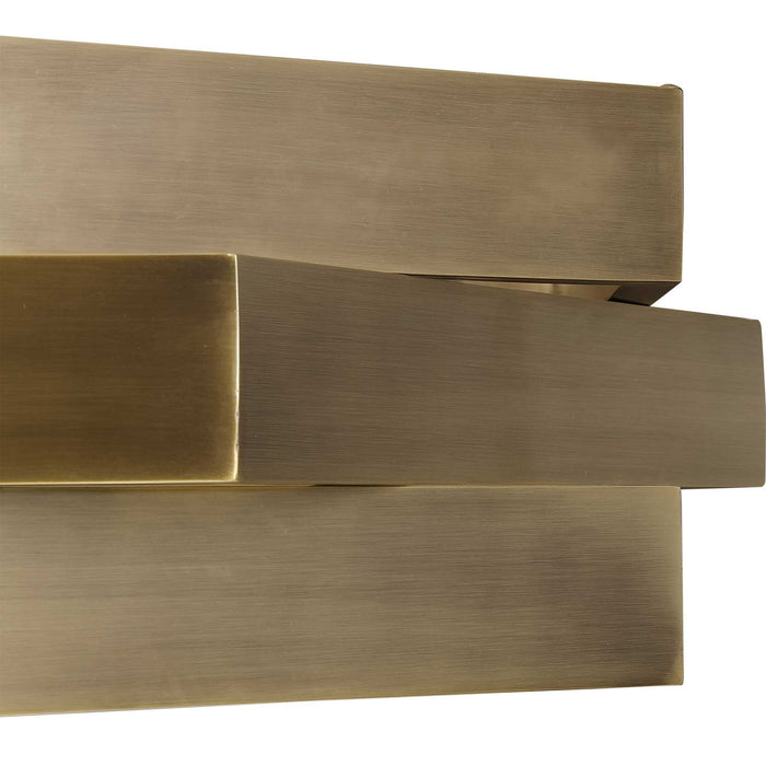 Interlink - 6 Light Pendant - Brass