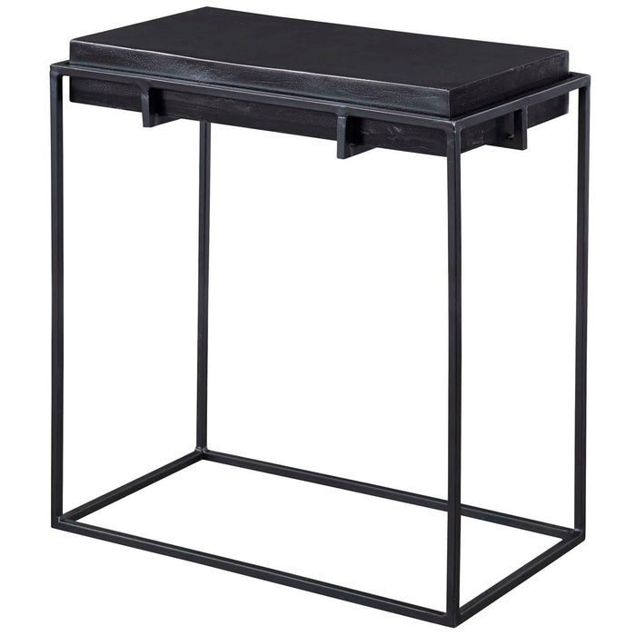 Telone - Modern Side Table - Black