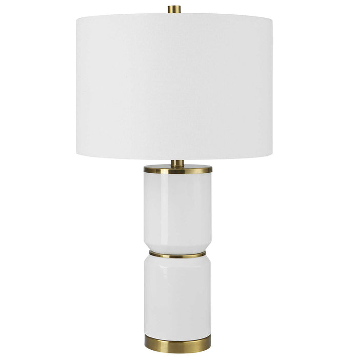 Table Lamp - Gloss White