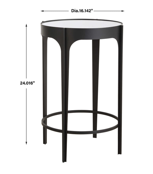 24.016" Accent Table - Black