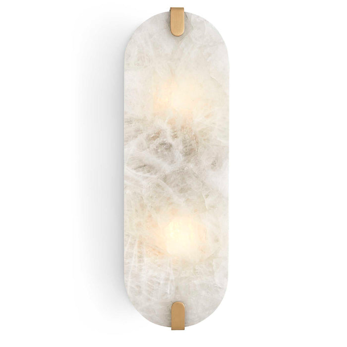 Lustrous - 2 Light Sconce - Brass