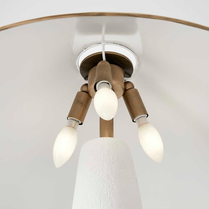 Too Coolie - Table Lamp - Brass / Gold / White