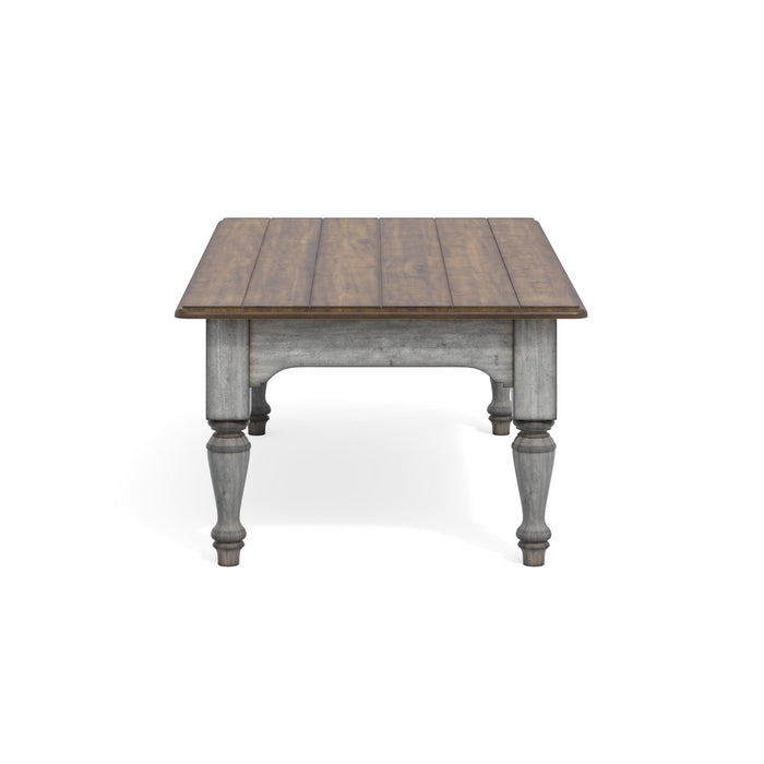 Plymouth - Rectangular Coffee Table - Gray