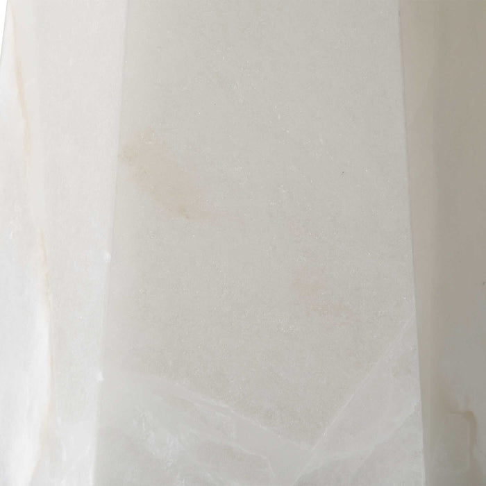 Table Lamp - White Marble