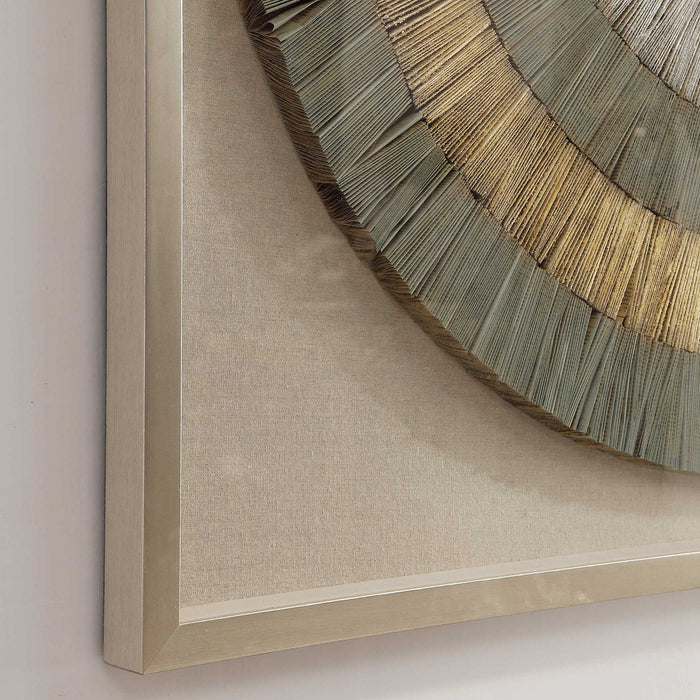 Savala - Shadow Box - Brown / Gold / Gray