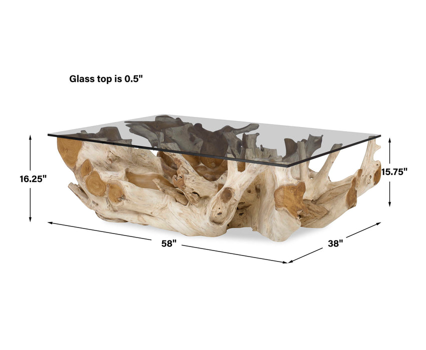 Center Root - Coffee Table - Rectangle