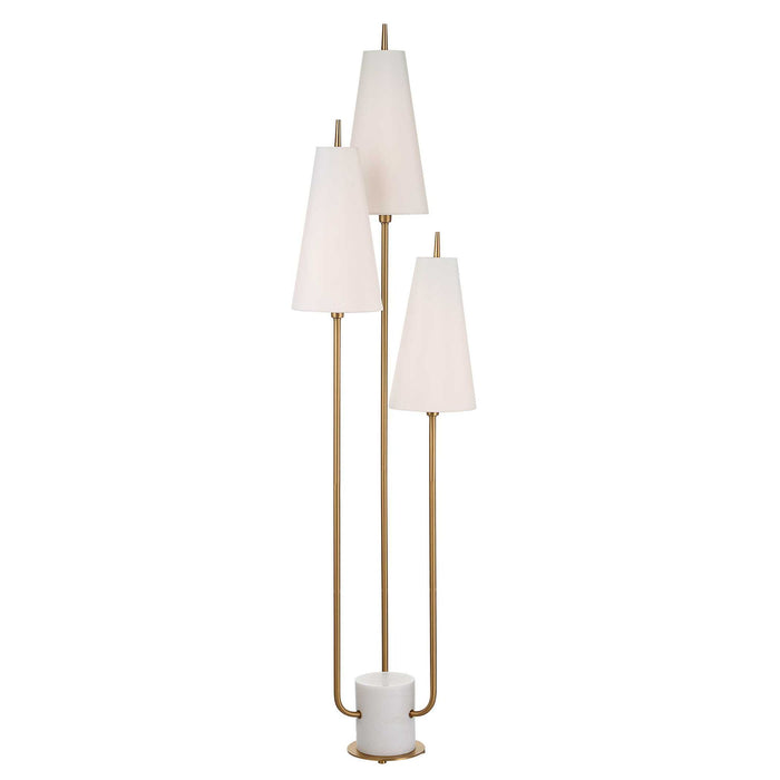 Elle - Floor Lamp - Brass / Gold
