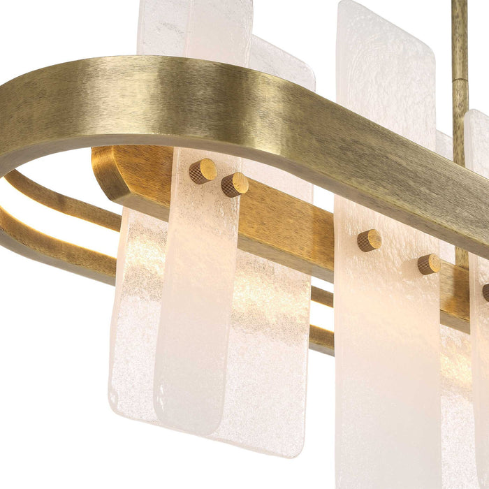 On The Ice - LED Pendant - Brass