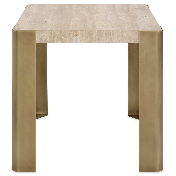 Caress - End Table - Gold