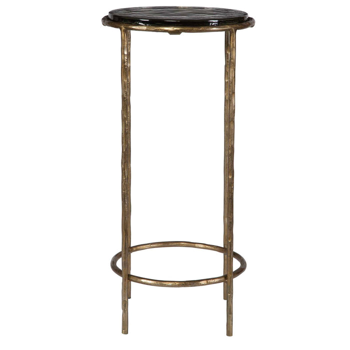 24" Accent Table - Gold