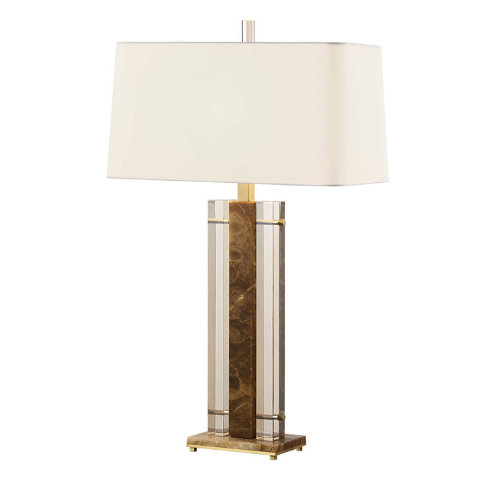 Triplex - Table Lamp - Brown