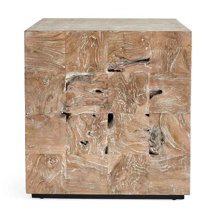 Teak Tac Toe - End Table