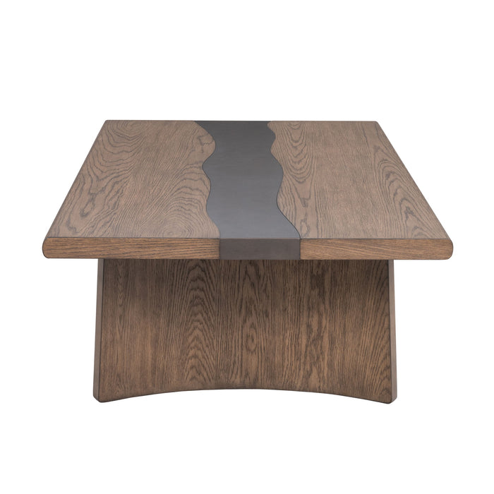 Lyra - Rectangular Coffee Table - Dark Brown