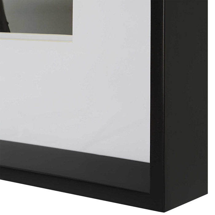 Eyes On The Prize - Framed Print - White