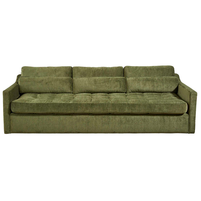 Slope Sofa - Sofa - Martini Olive Antique Velvet