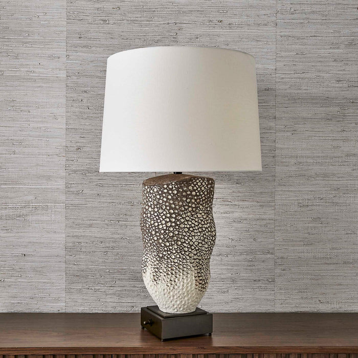 Moonscape - Table Lamp - Bronze / White