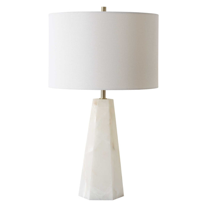 Table Lamp - White Marble