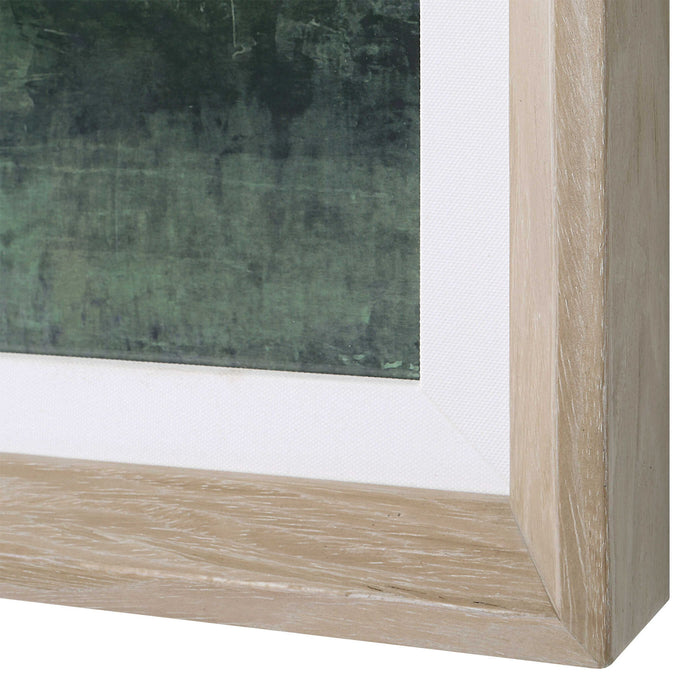 Vivid Vista - Framed Prints (Set of 2) - Green