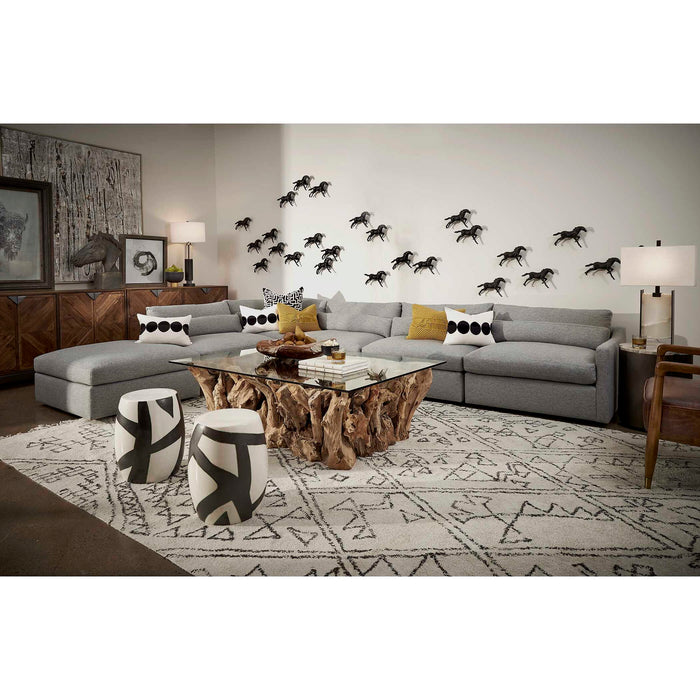 Stampede - Metal Wall Sculpture - Bronze