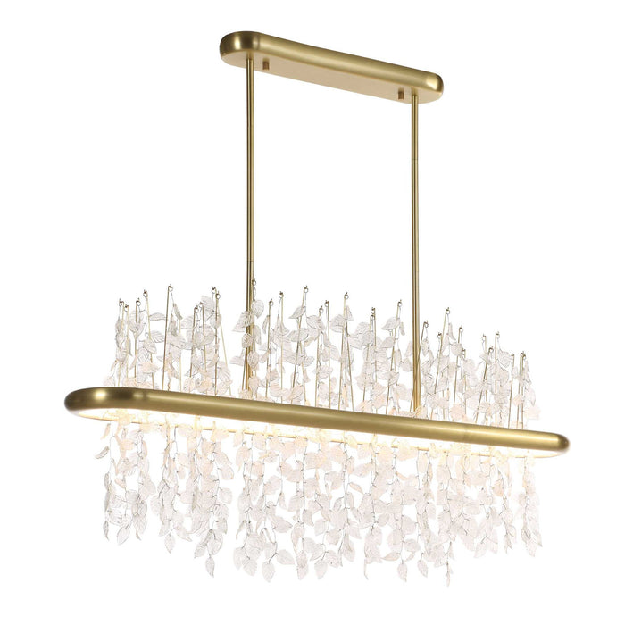 Everything's Vine - LED Pendant - Brass