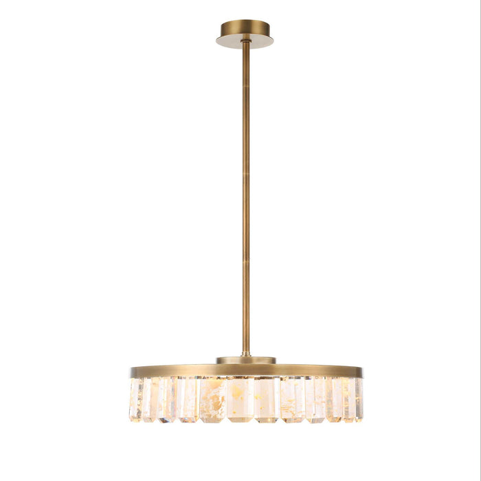 Eternal - 1 Light Pendant - Brass