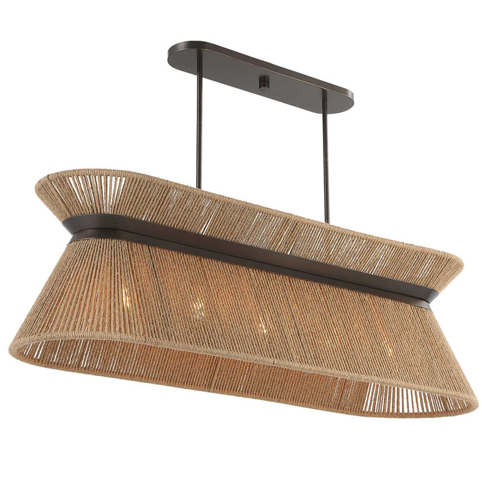 Highly Strung - 5 Light Linear Pendant