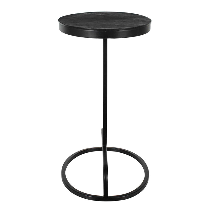Accent Table - Aged Black