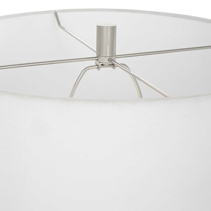 Repetition - Marble Table Lamp - White