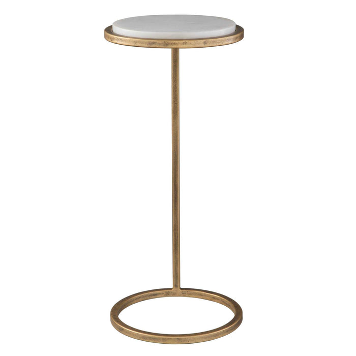 23.5" Accent Table - Gold
