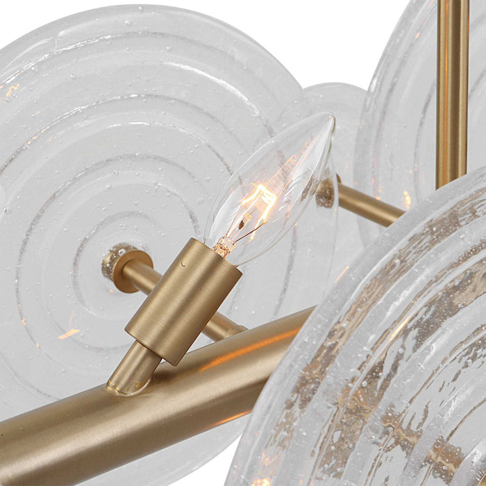 Cirque - 10 Light Chandelier - Brass