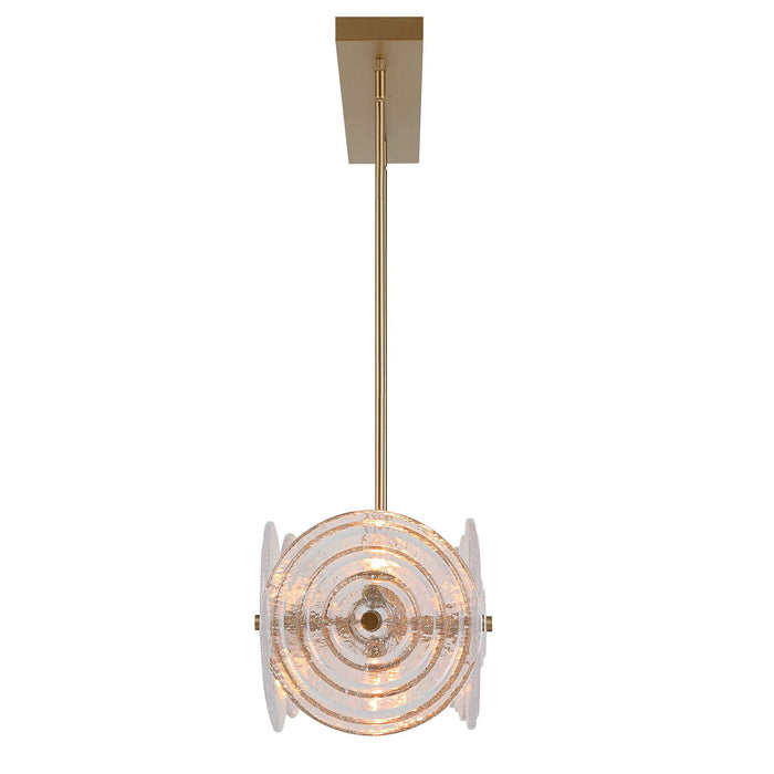 Cirque - 10 Light Chandelier - Brass