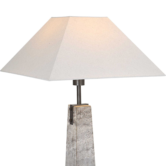 Forged Beacon - Floor Lamp - Brown / Gray