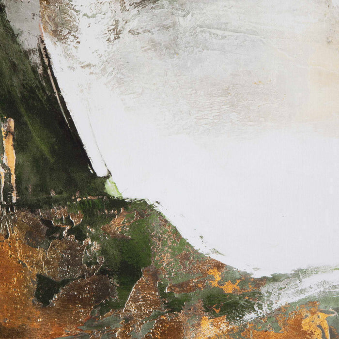 40" Frameless Giclee On Canvas - Light Blue