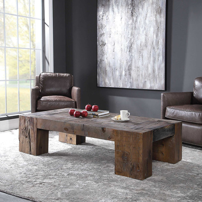 Ivena - Coffee Table - Brown / Woodtone