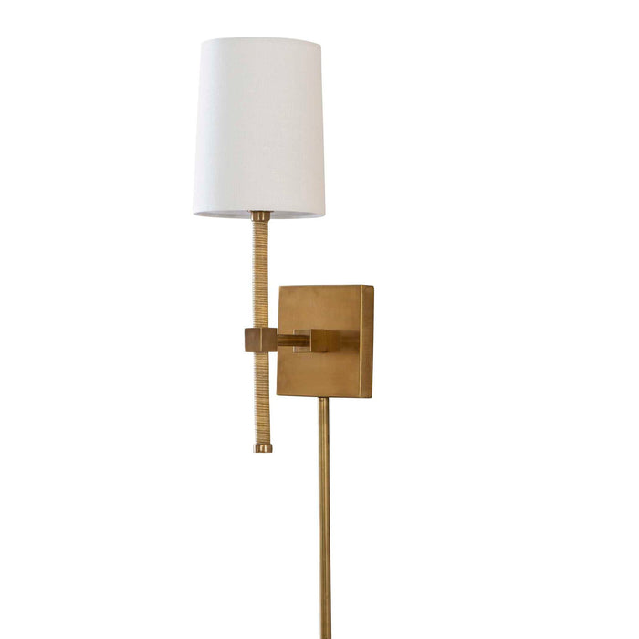 Wrap It Up - 1 Light Sconce - Brass